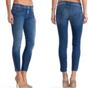 Women’s MOTHER Cropped “The Vamp” Jeans Size 29